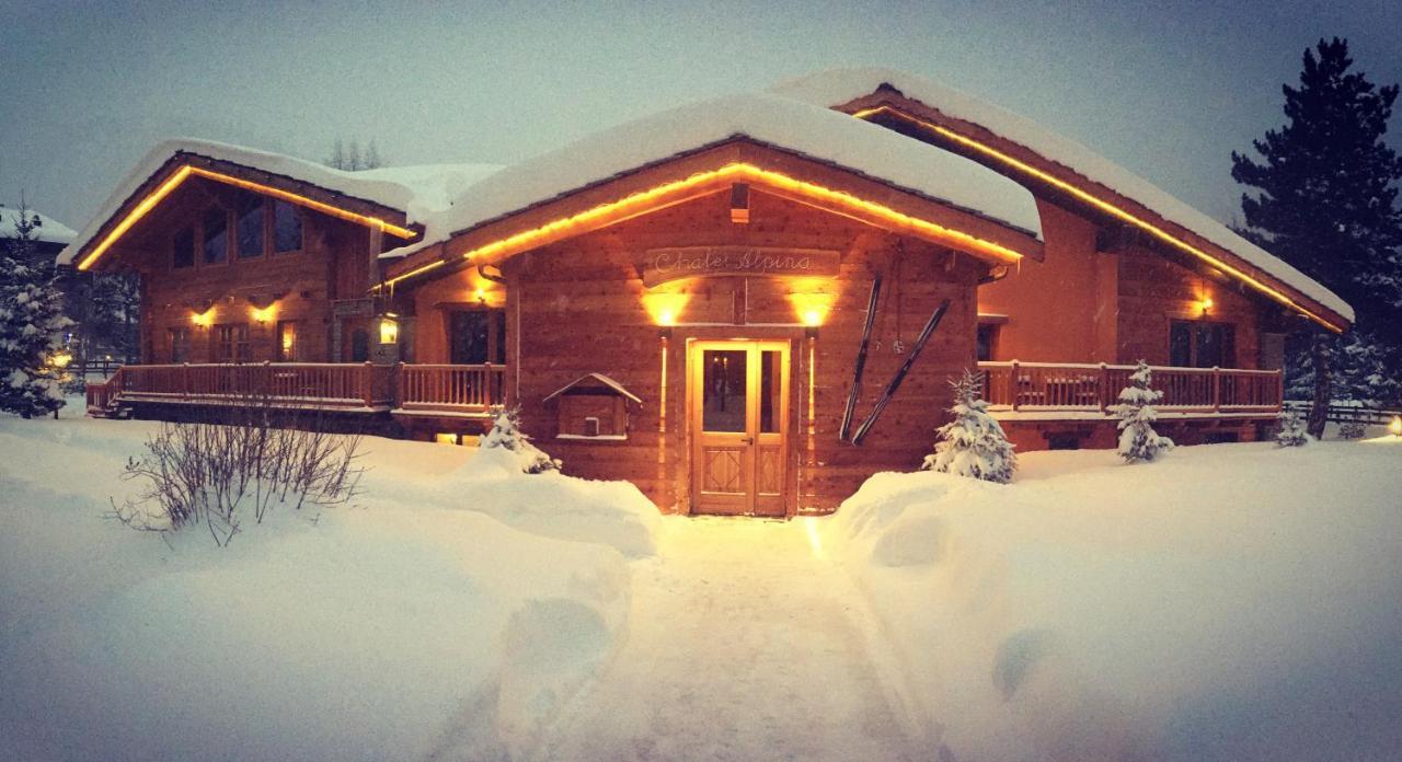 Chalet Alpina Hotel & Apartments La Thuile Exteriör bild